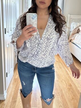 Daytrip boho wrap style top